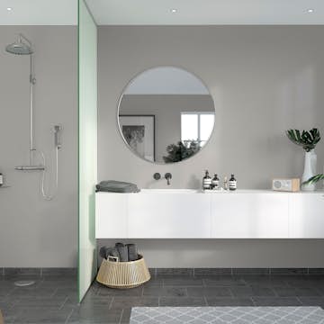 Våtrumsskiva Fibo Polargrå 172 S