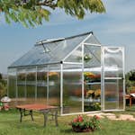 Växthus gop Multi Line Mythos Aluminiumram med UV-Skyddat Polykarbonatglas, 5.7 m²
