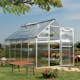 Växthus gop Multi Line Mythos Aluminiumram med UV-Skyddat Polykarbonatglas, 5.7 m²