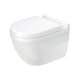 Vägghängd Toalettstol Duravit Starck 3 252709 Rimless utan Toalettsits