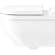 Vägghängd Toalettstol Duravit Starck 3 252709 Rimless utan Toalettsits