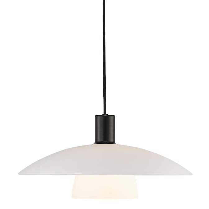 Taklampa Nordlux Verona Svart Glas Pendel E27 Takbelysning