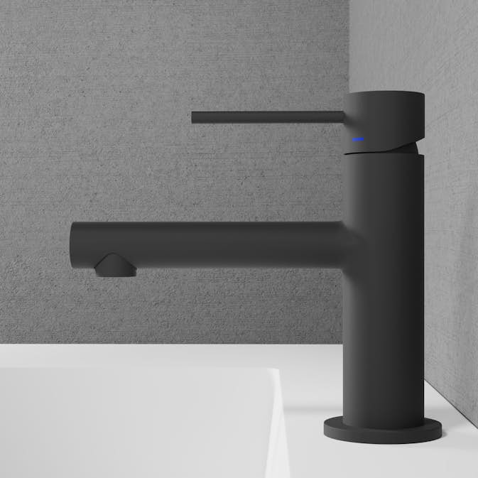 Tvättställsblandare Scandtap Steel Vertex