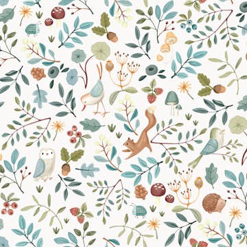 Tapet Little Dutch Forest Wonders