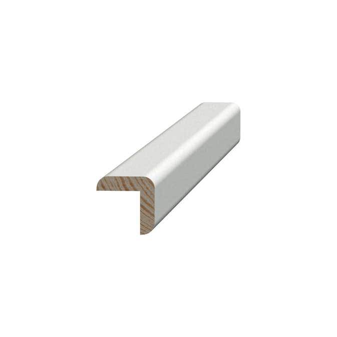 Ytterhörnlist Grimslöv Trä List21x21 mm Vit