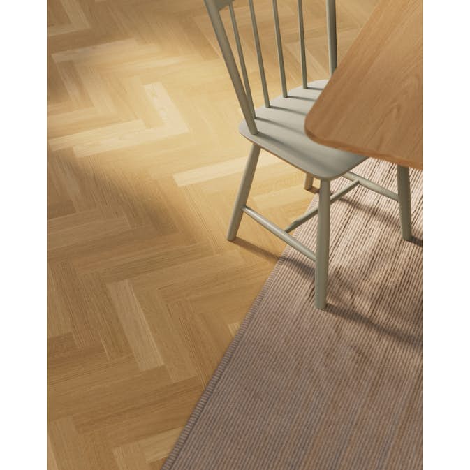 Trägolv Bjelin Härdad EK Stockholm Classic Fiskben Naturell