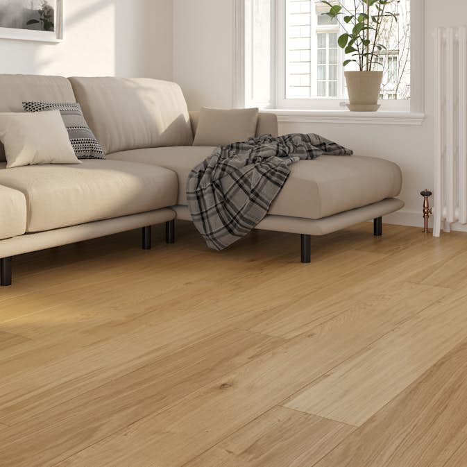 Trägolv Bjelin Härdad Ek Vista Natural Mattlack Multistrip
