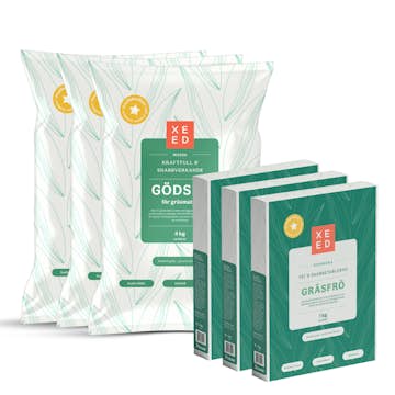 Gödsel Xeed Höstpaket Med Gräsfrö Mineral 1050 kvm
