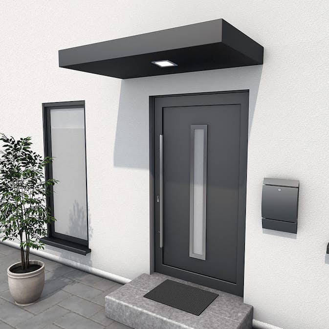 Entrétak gop Block BS 200 Aluinium Antracit