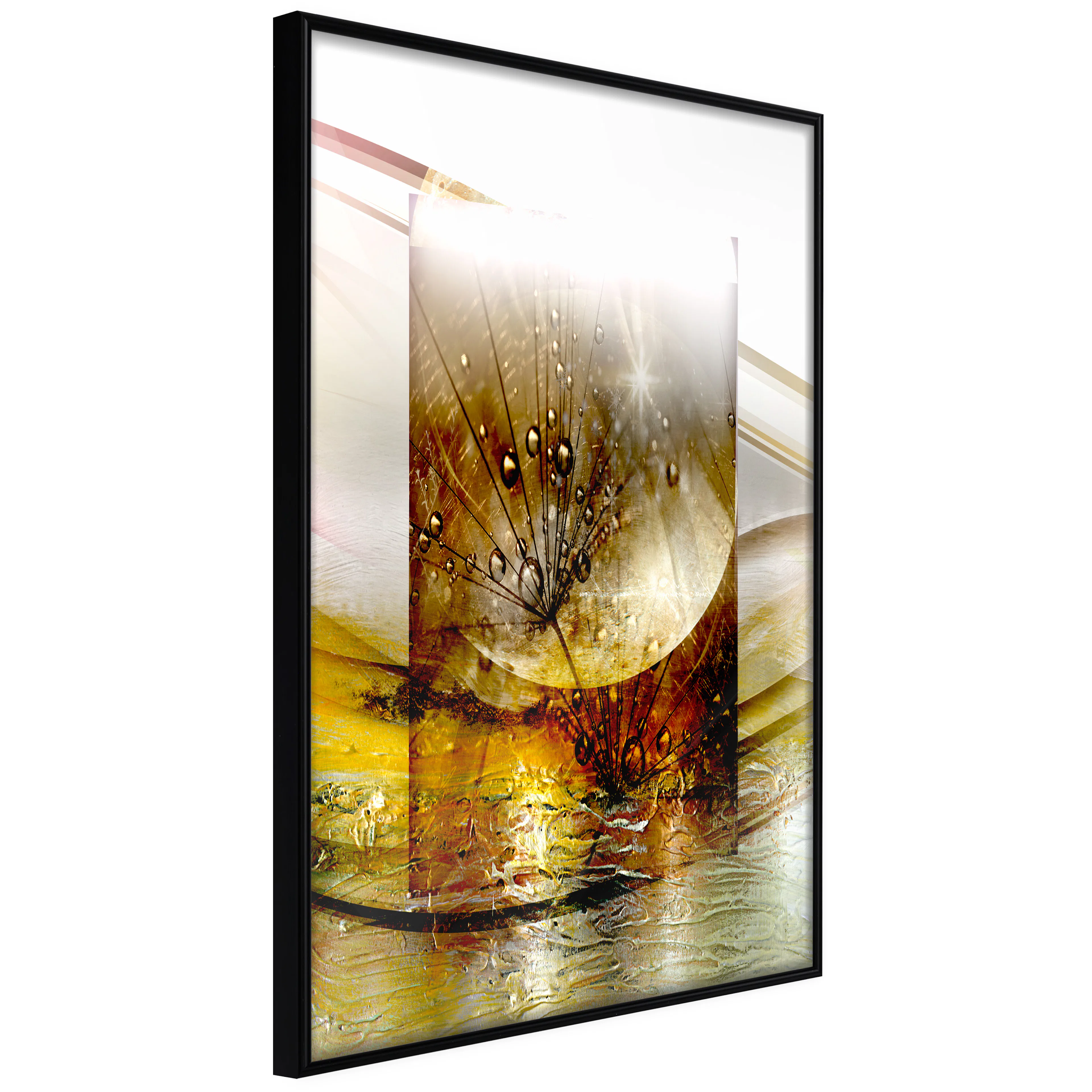 Affisch - Thought [Poster] 40x60 Svart ram, 40x60 cm
