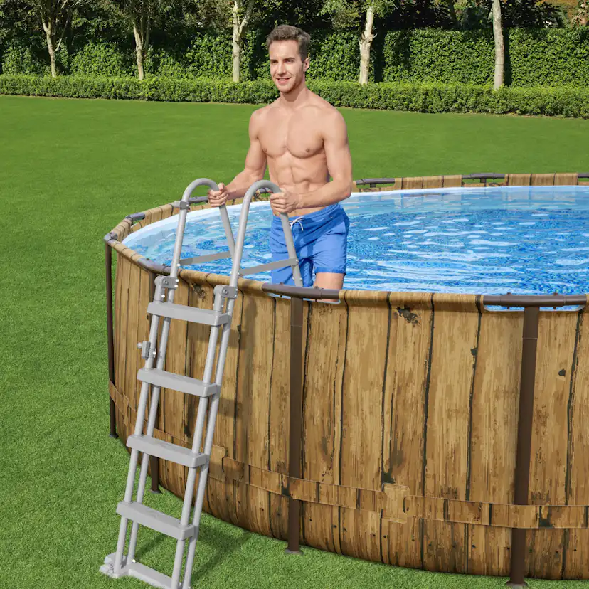Säkerhetsstege Bestway Flowclear För Pool 1,22 m
