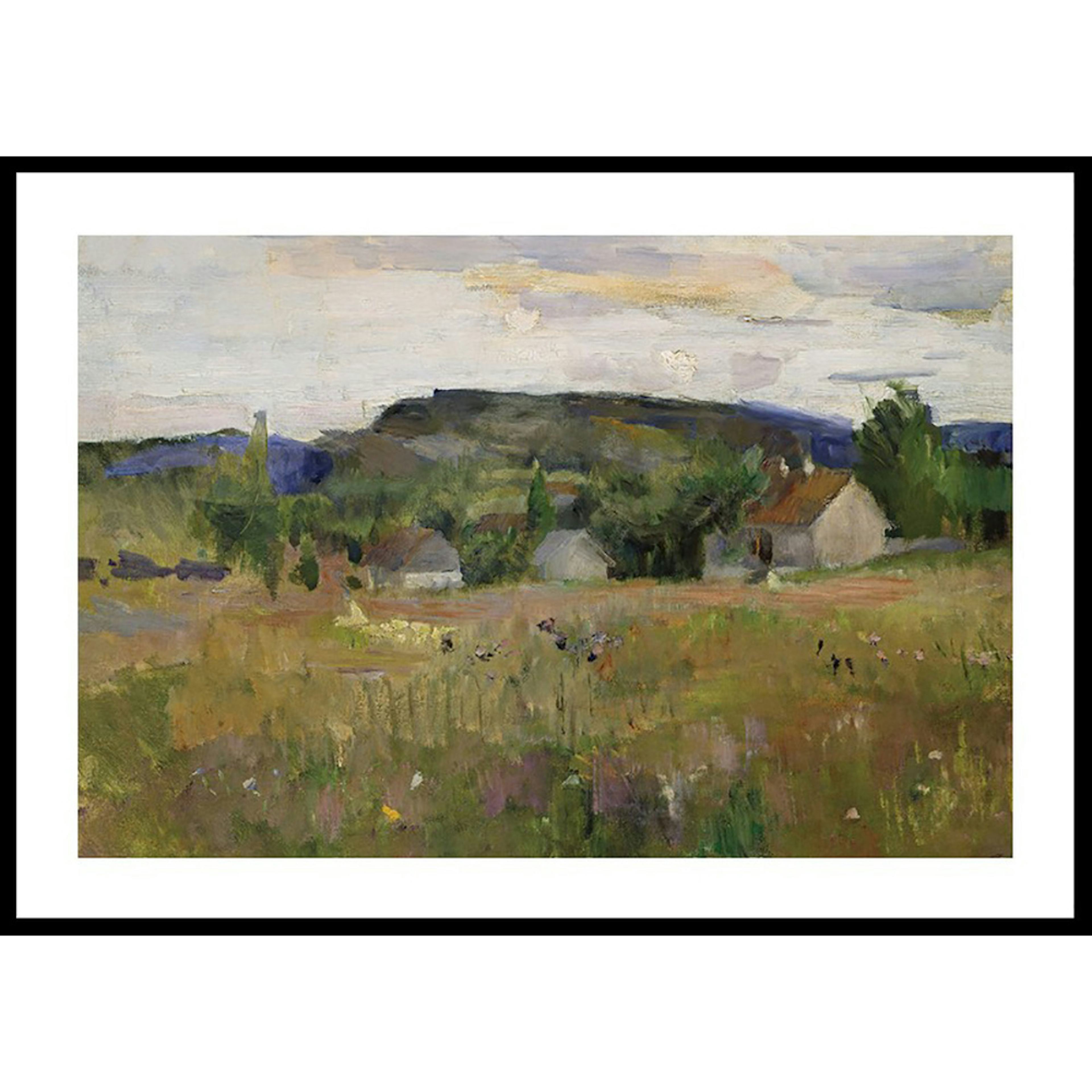 Poster Gallerix Landskab Fra Bærum By Harriet Backer