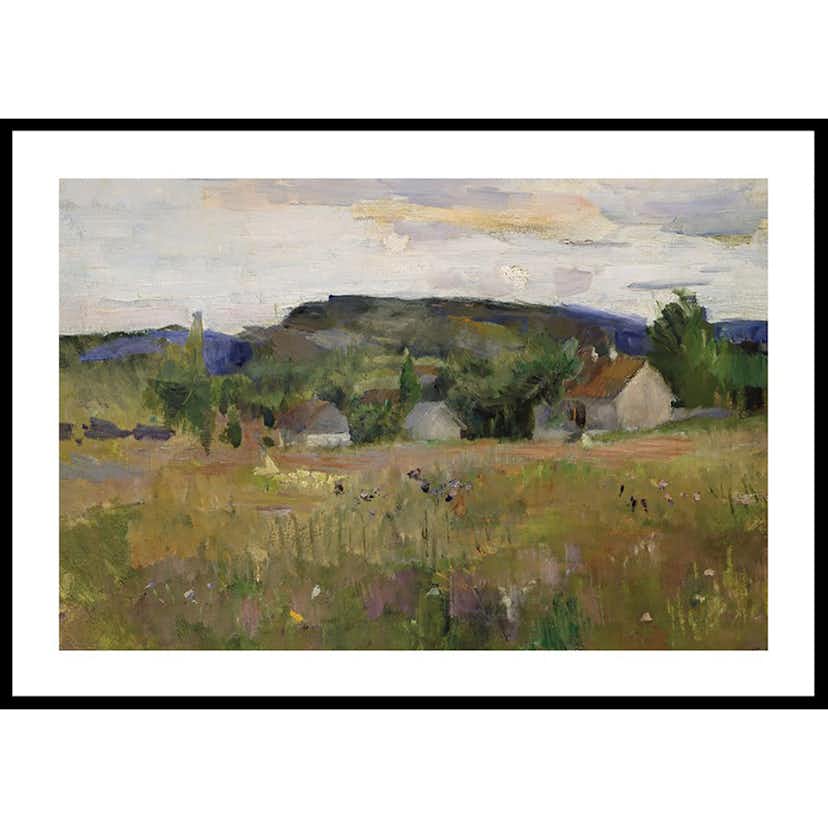 Poster Gallerix Landskab Fra Bærum By Harriet Backer