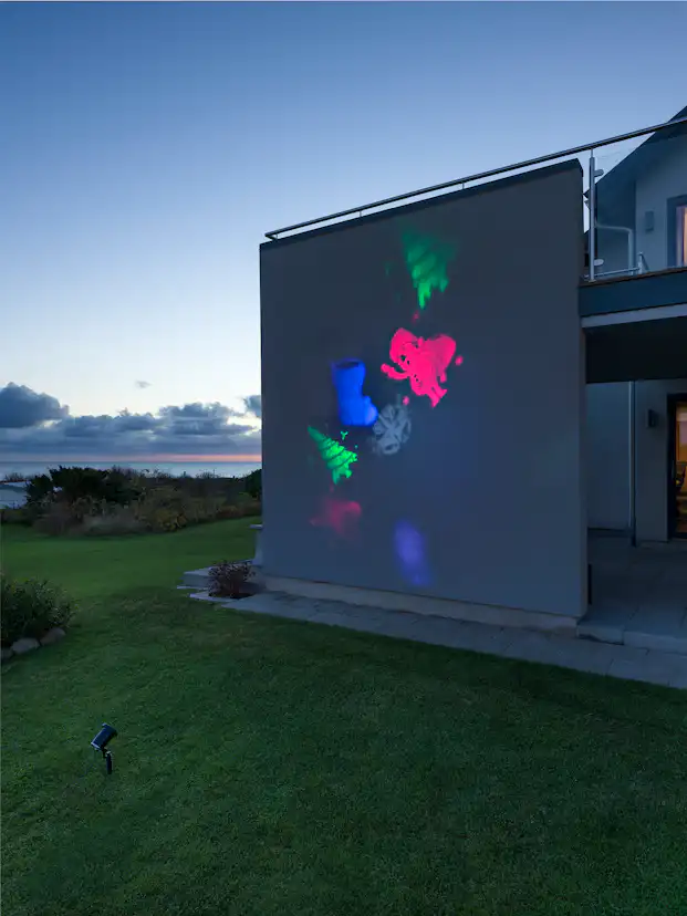 LED-lampa Gnosjö Konstsmide Julmotiv Färg LED