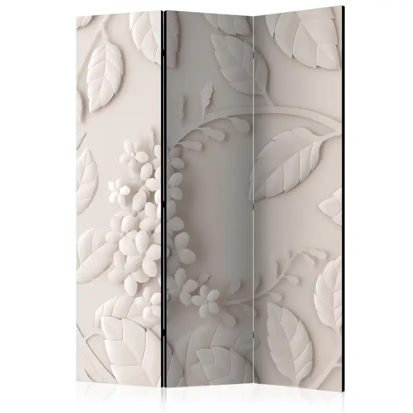 Rumsavdelare Arkiio Paper Flowers Cream 135x172 cm