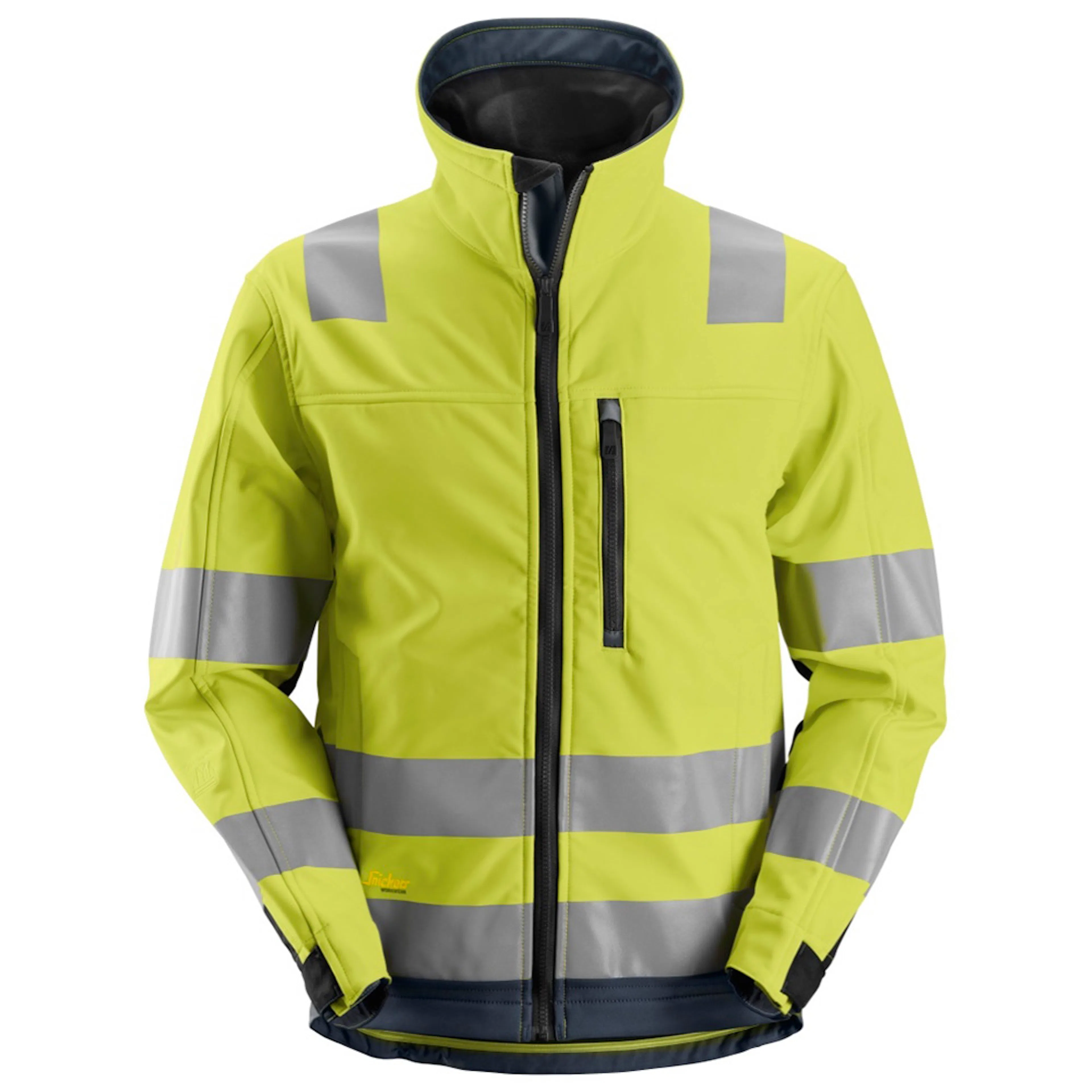 High Visibility Yellow - Navy