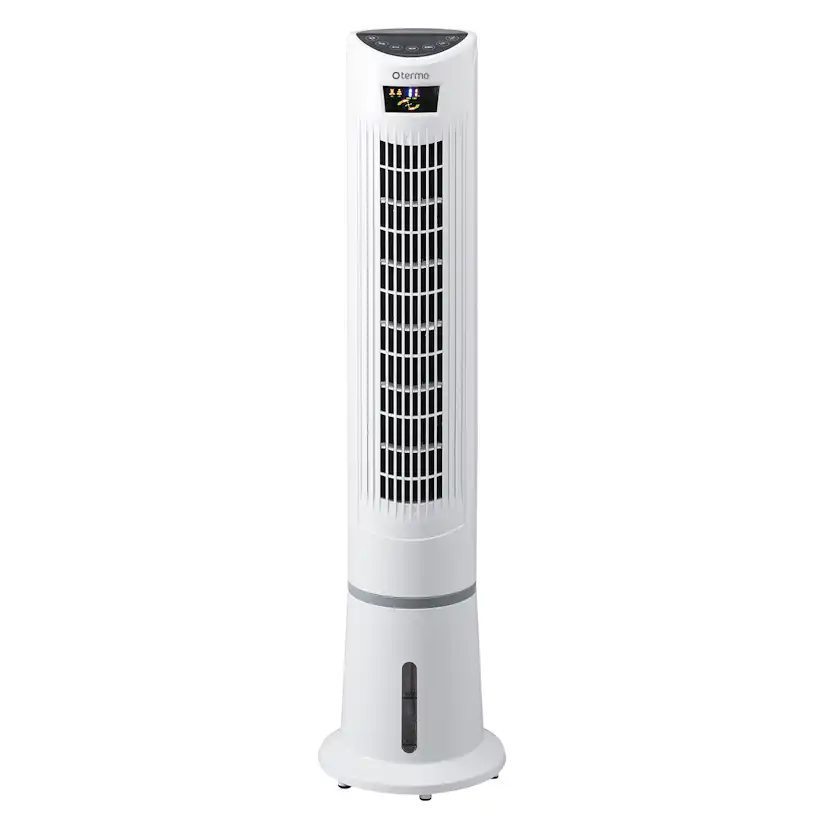 Air Cooler Termo Bris Kallluftsfläkt Med Frysklamp & Fjärrkontroll, Inkl Batteri