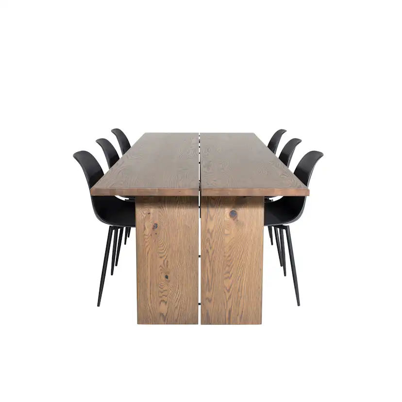 Matgrupp Venture Home Lotus med 6 Pop Stolar