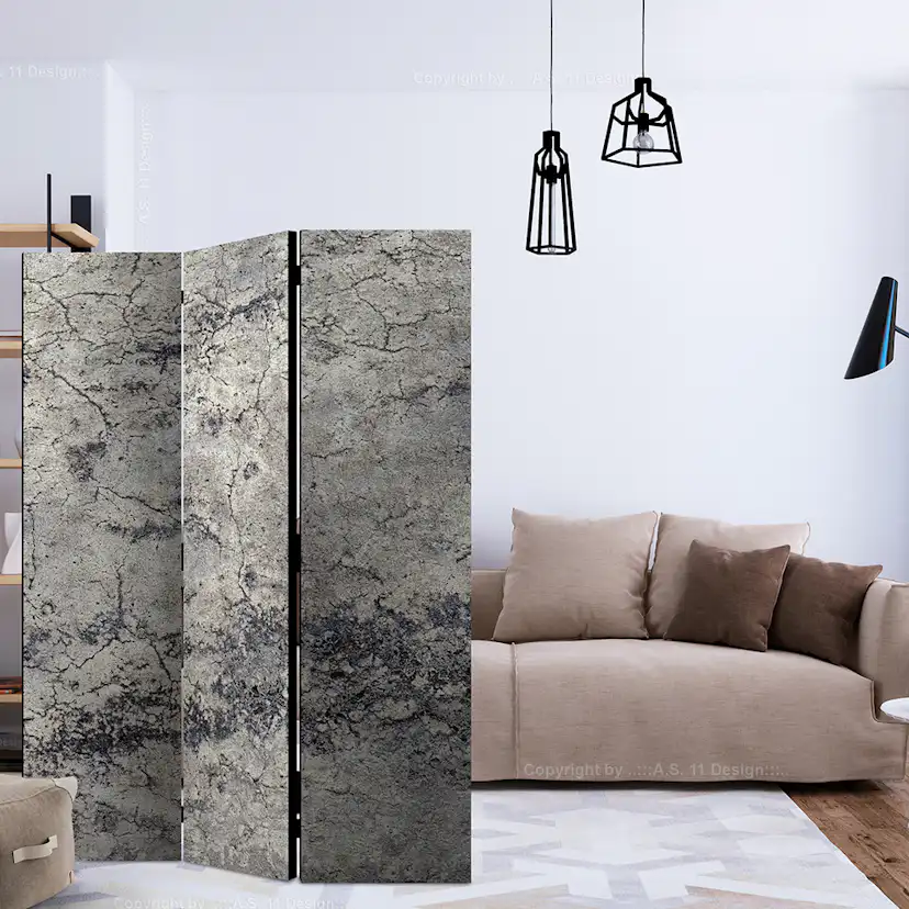 Rumsavdelare Skärmvägg Arkiio Grey Lady 135x172 cm