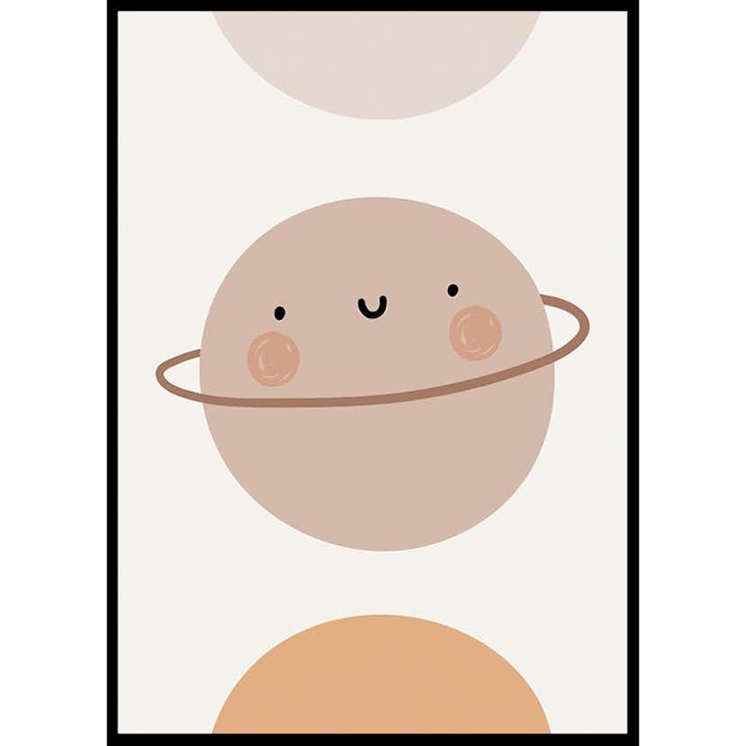 Poster Gallerix Planet Saturn