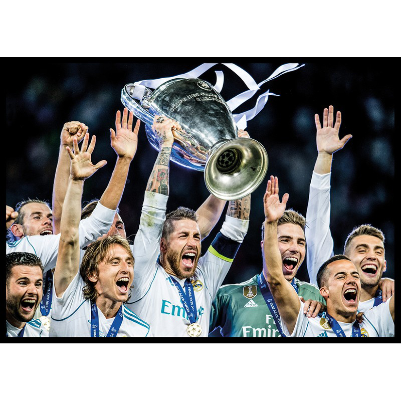 Poster Gallerix Real Madrid Champions League 2018