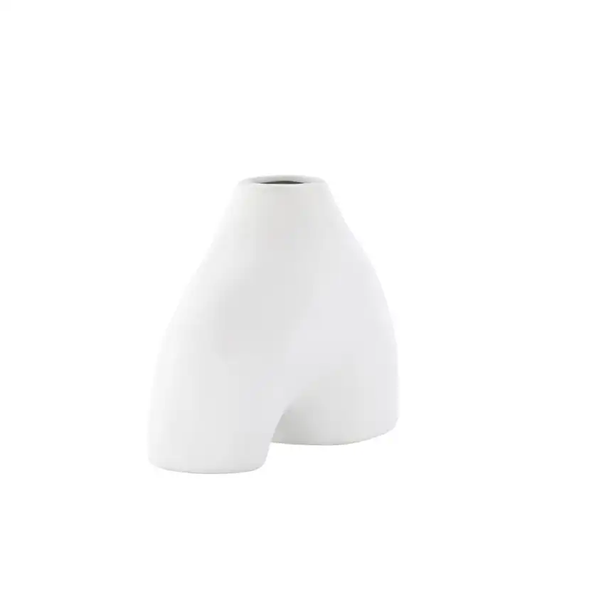 Kento Vase - White - 21*8*15Hcm Vit