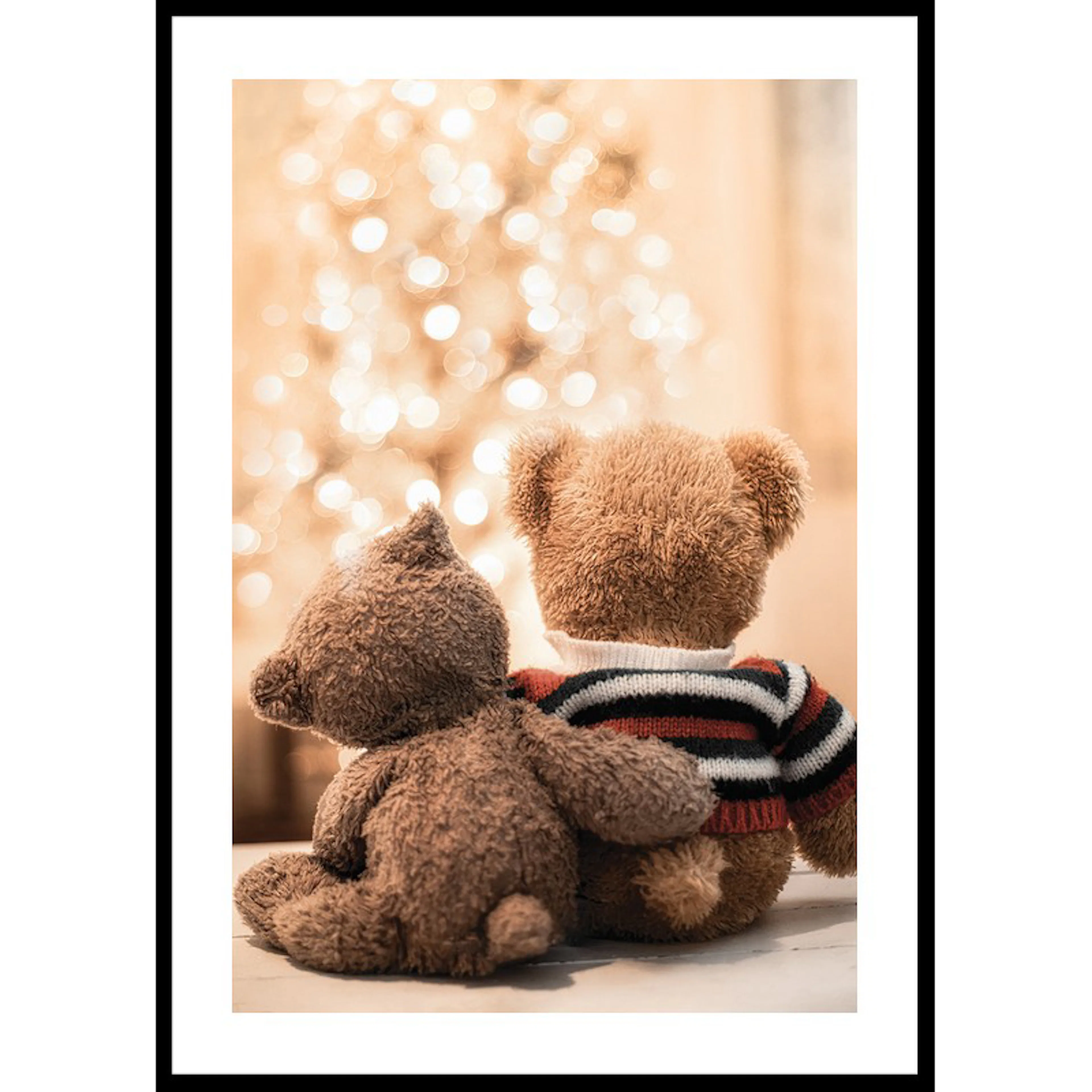 Poster Gallerix Teddy Bears By Christmas