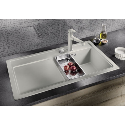 Sköljskål Blanco Rostfritt stål 361 x 167 mm