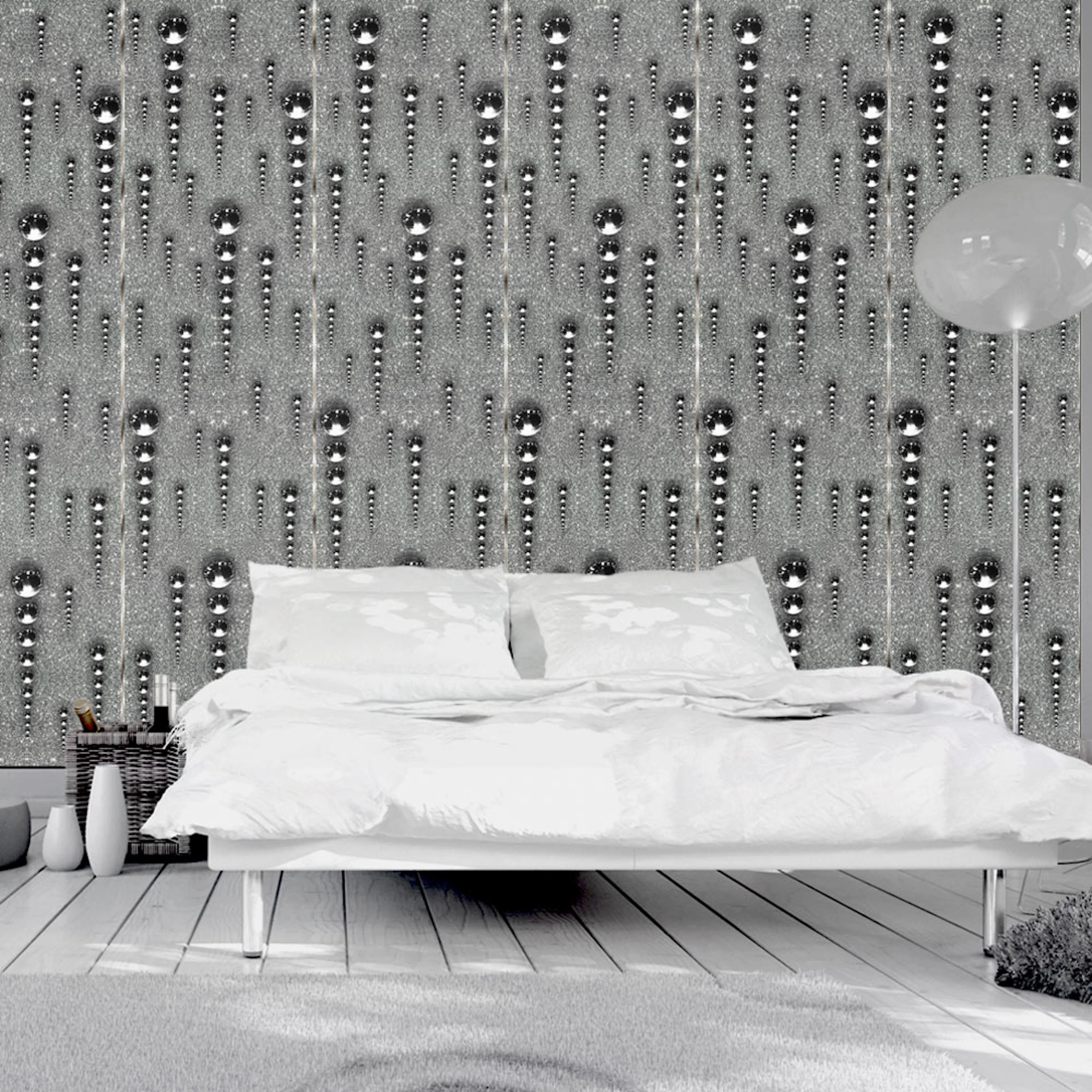 Fototapet Arkiio Graphite icicles 50x1000 cm