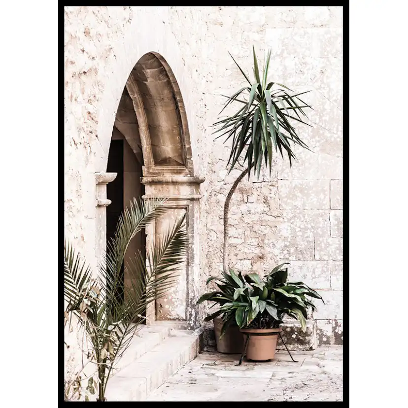 Poster Gallerix Mediterranian Patio No1