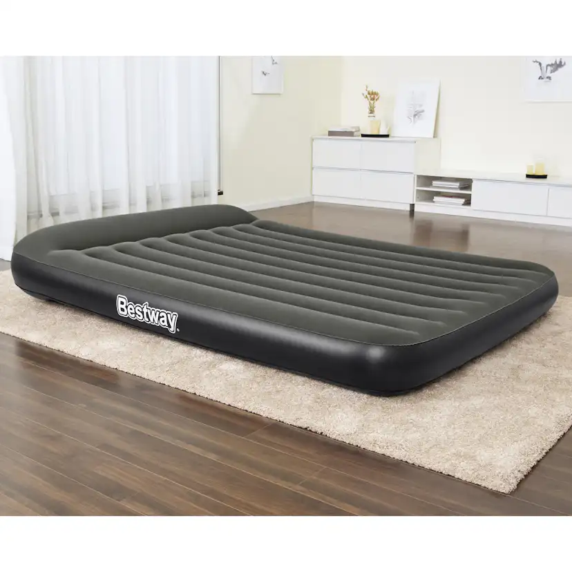 Uppblåsbar madrass Bestway Inbyggd Batteridriven Pump Tritech Airbed