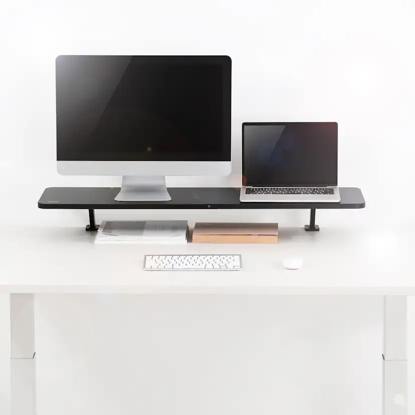 Monitorhylla LogiLink Svart