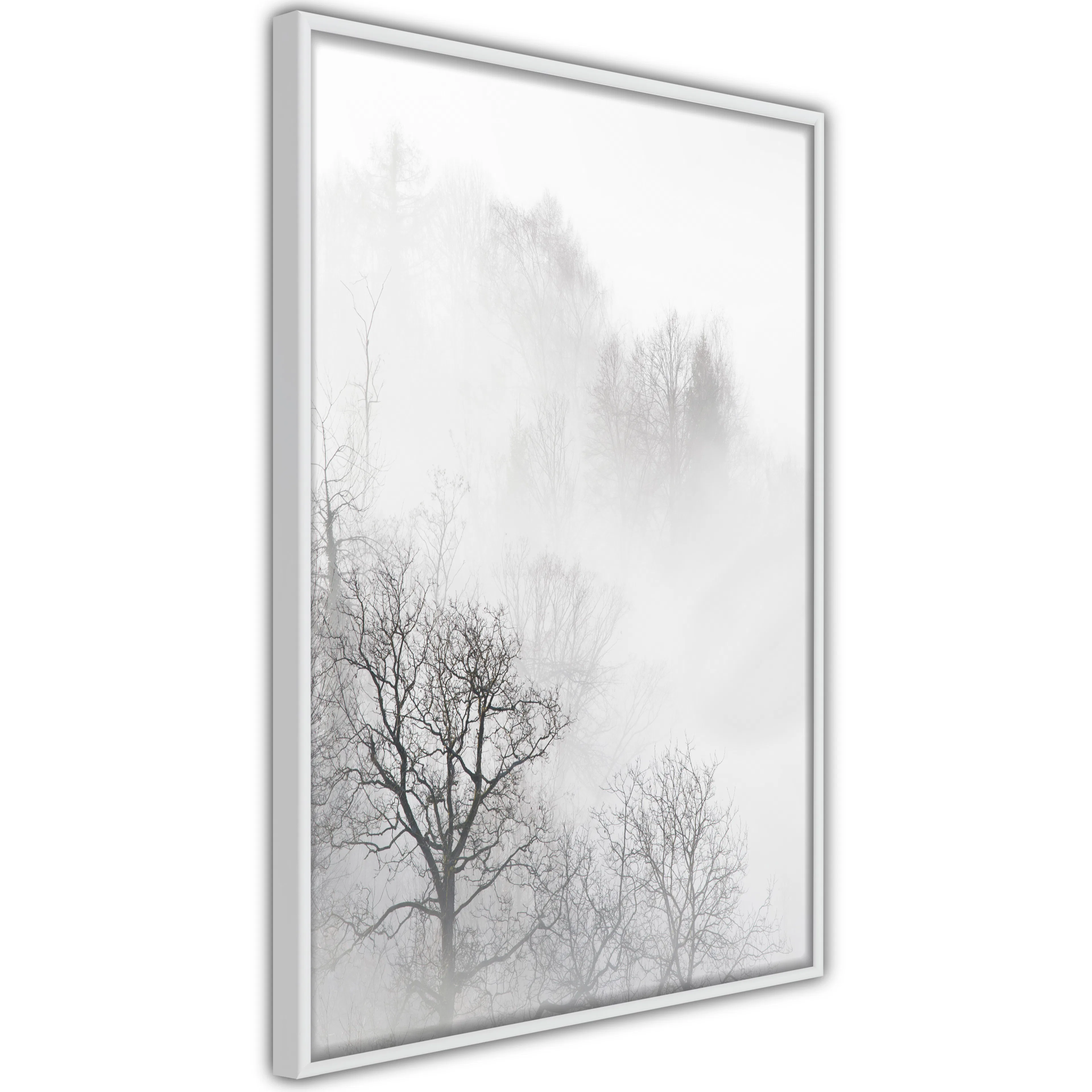 Poster Artgeist Affisch Trees In The Fog