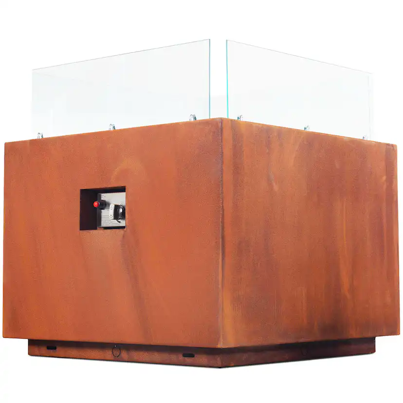 Eldstad Lyfco Vilhelmina Cortenstål