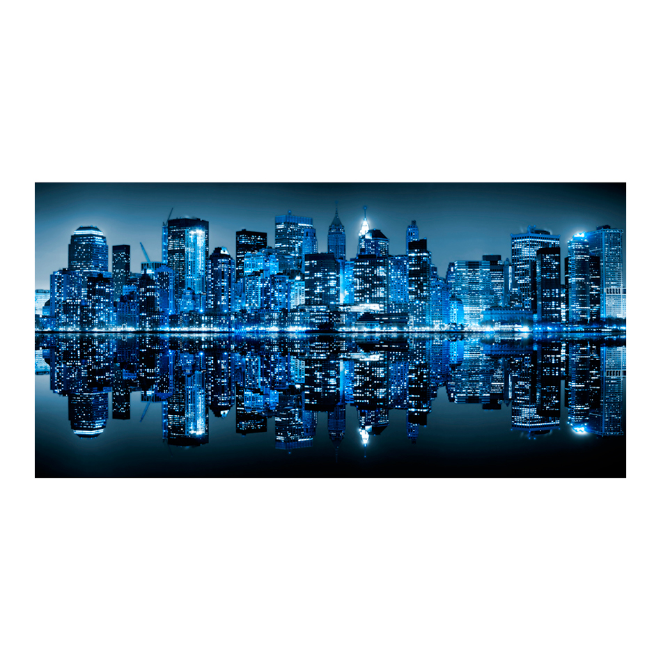 Fototapet XXL Arkiio Ocean av ljus NYC 550x270 cm