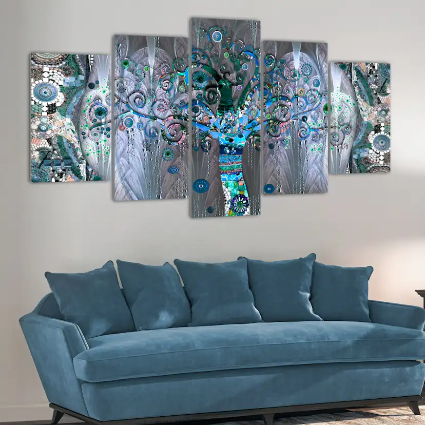 Tavla - Twisted Tree 100x50 100x50 cm