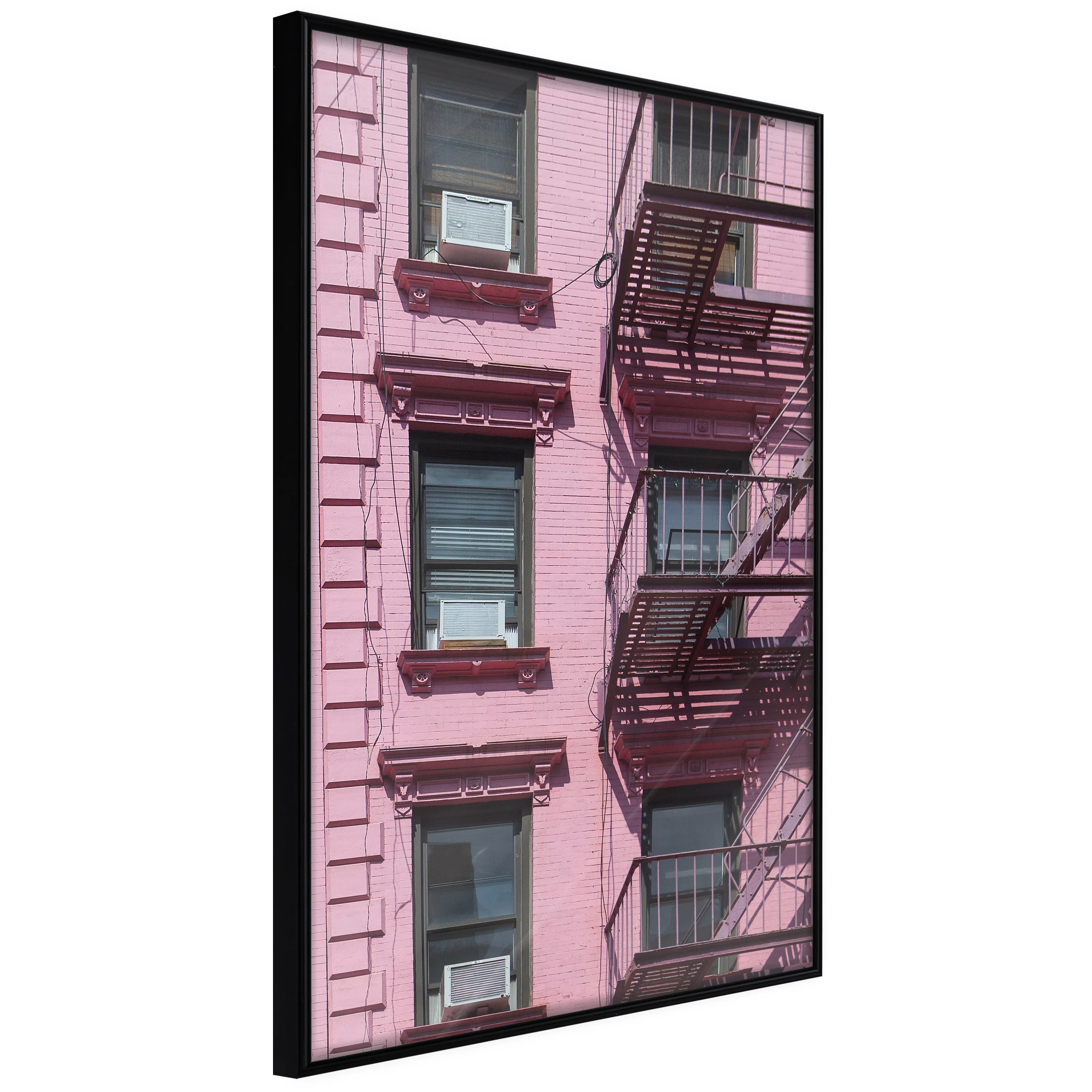Poster Artgeist Affisch Fire Stairs