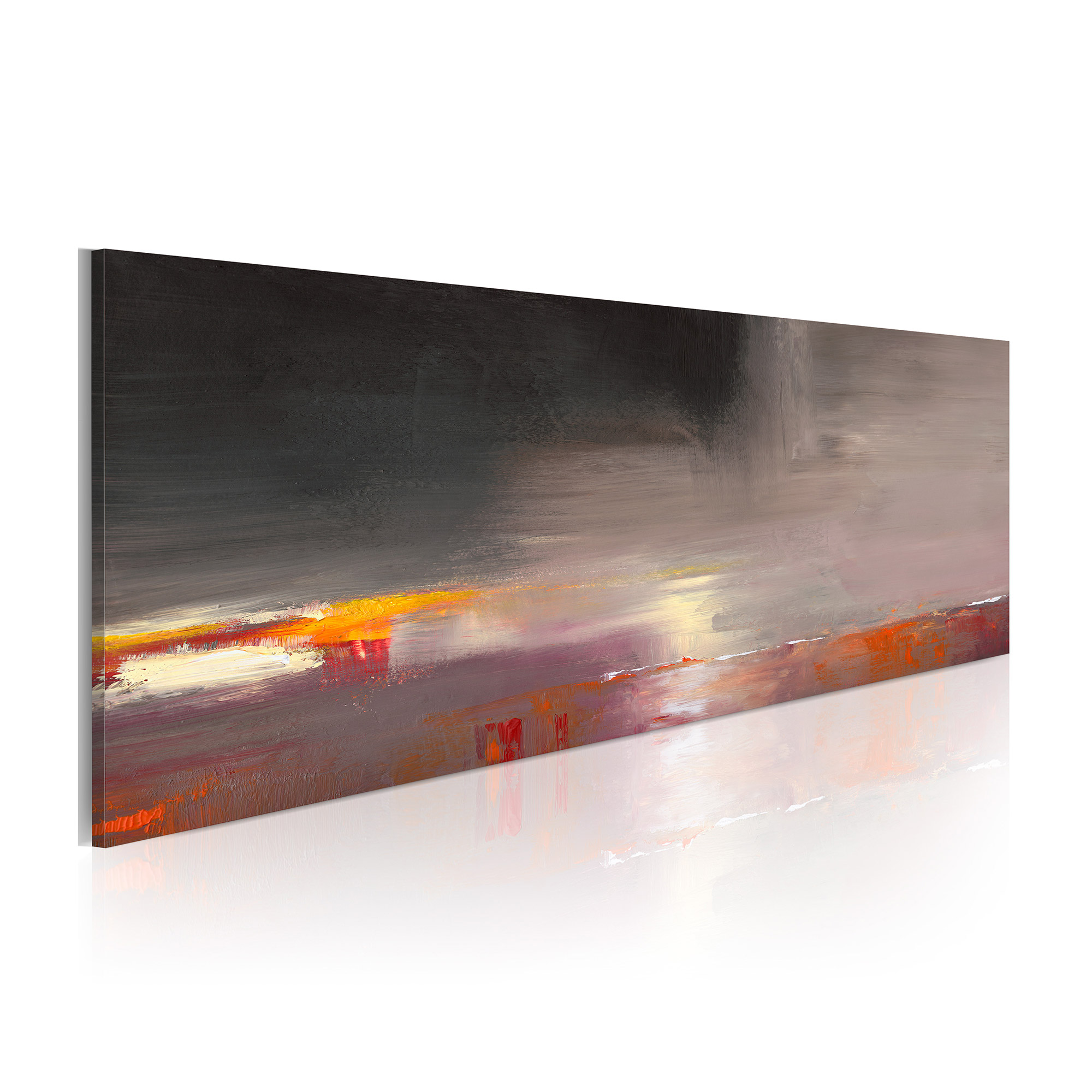 Handmålad Tavla Arkiio Foggy Hav 100x40