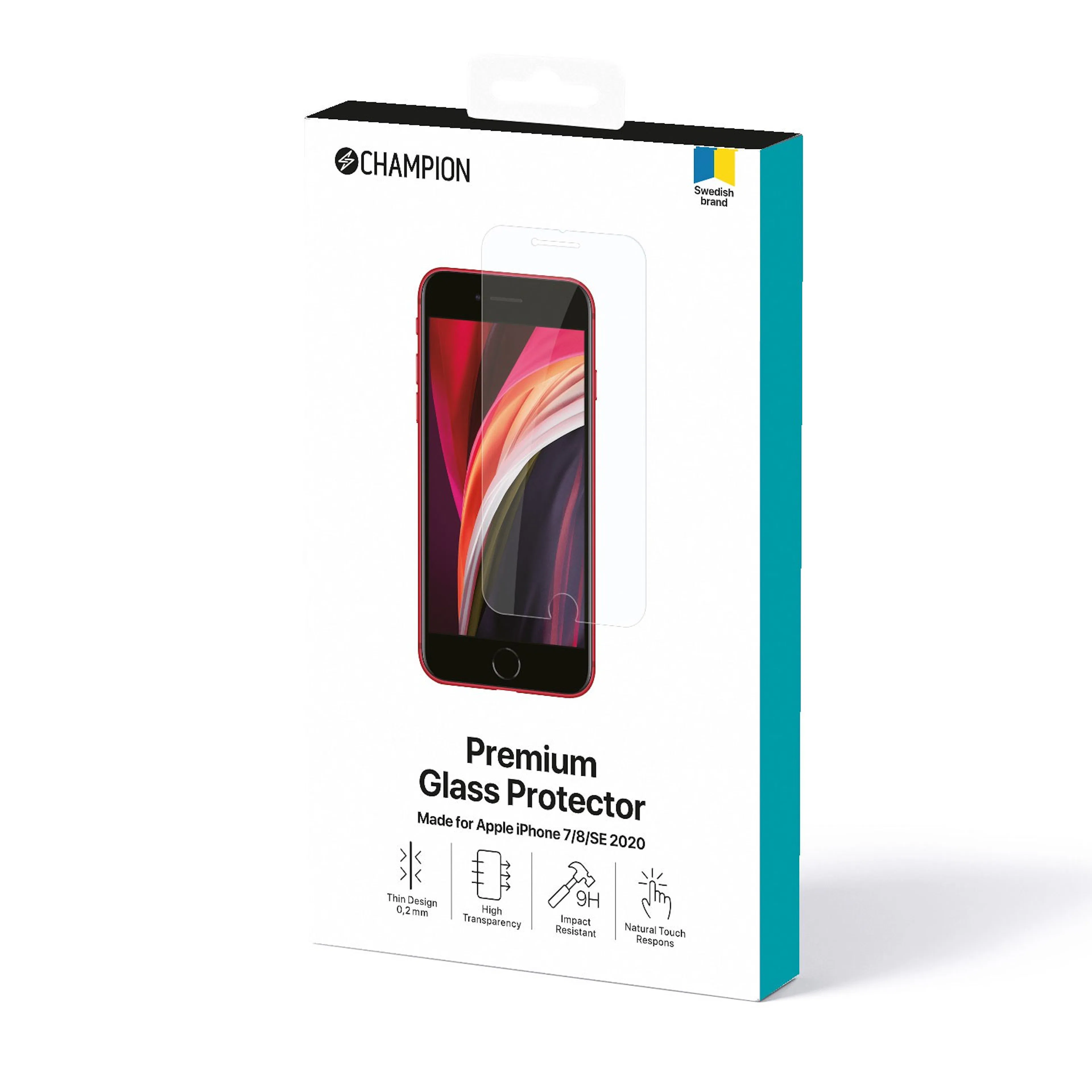 Skärmskydd Champion iPhone 7/8/SE