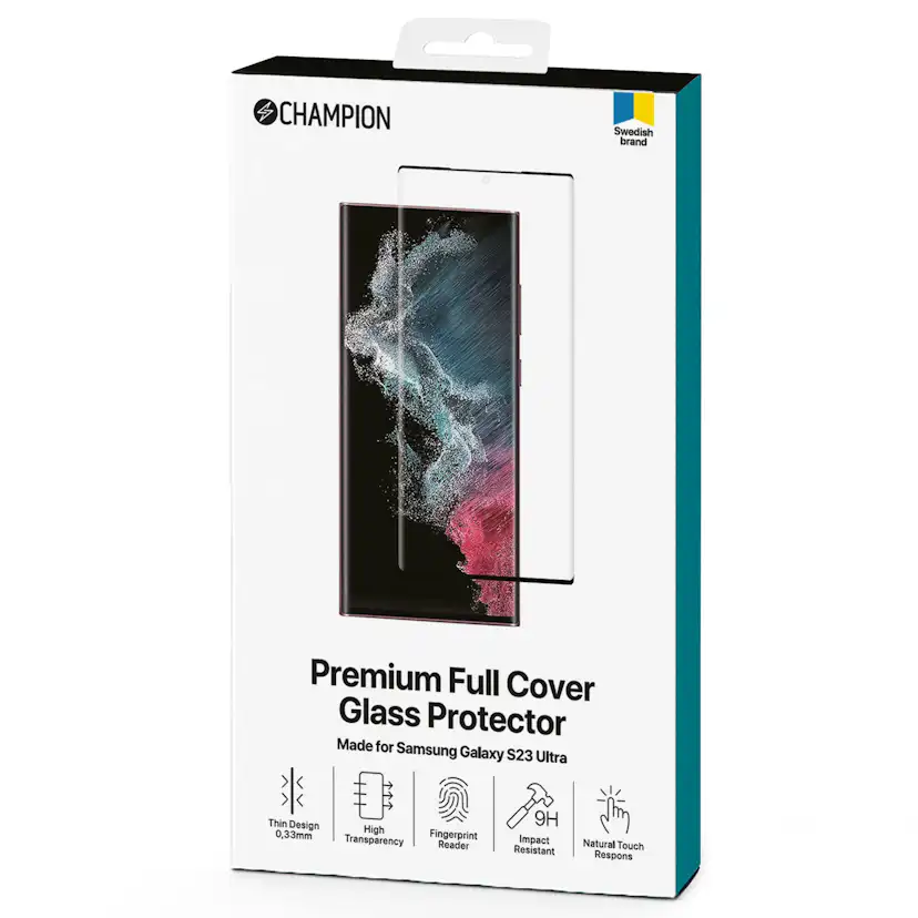 Skärmskydd Champion Galaxy S23 Ultra Svart