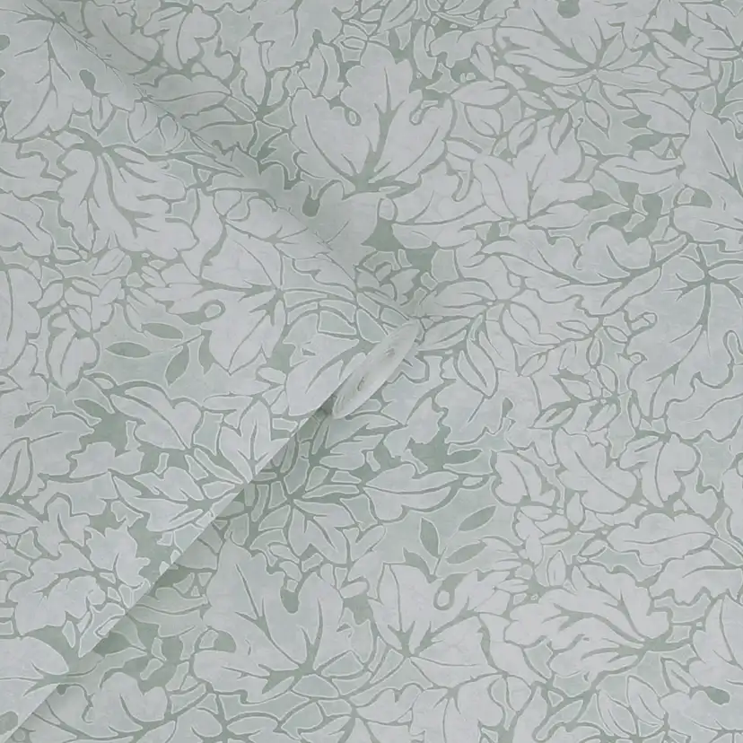 Tapet Laura Ashley Corrina Leaf Mineral Grön 121089