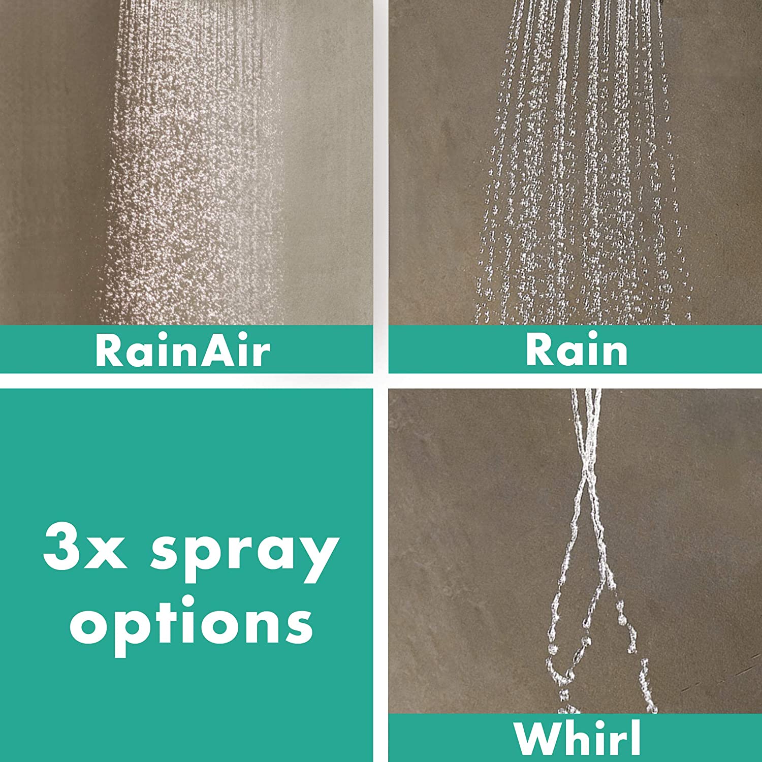 Takduschset Hansgrohe Raindance S 240 1jet ShowerSelect S Mattsvart
