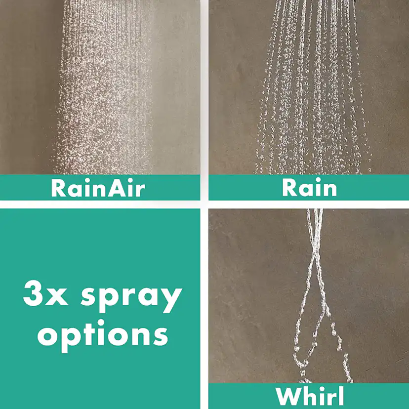 Takduschset Hansgrohe Raindance S 240 1jet ShowerSelect S Mattsvart