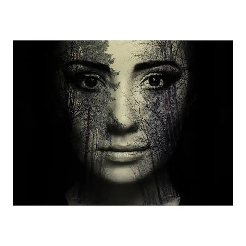 Forest mask 200x154 Storlek: 200x154 cm