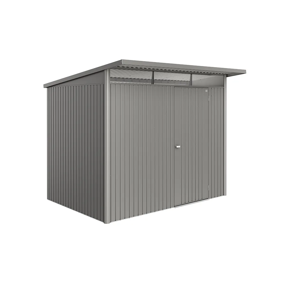 Redskapsbod Biohort Avantgarde Eco A5 Metallic Kvartsgrå Standarddörr