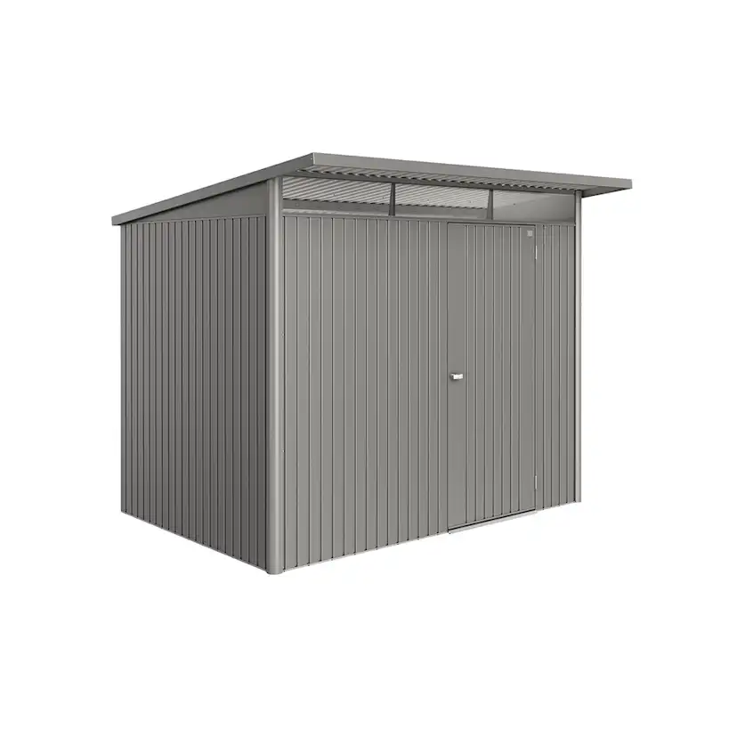 Redskapsbod Biohort Avantgarde Eco A5 Metallic Kvartsgrå Standarddörr