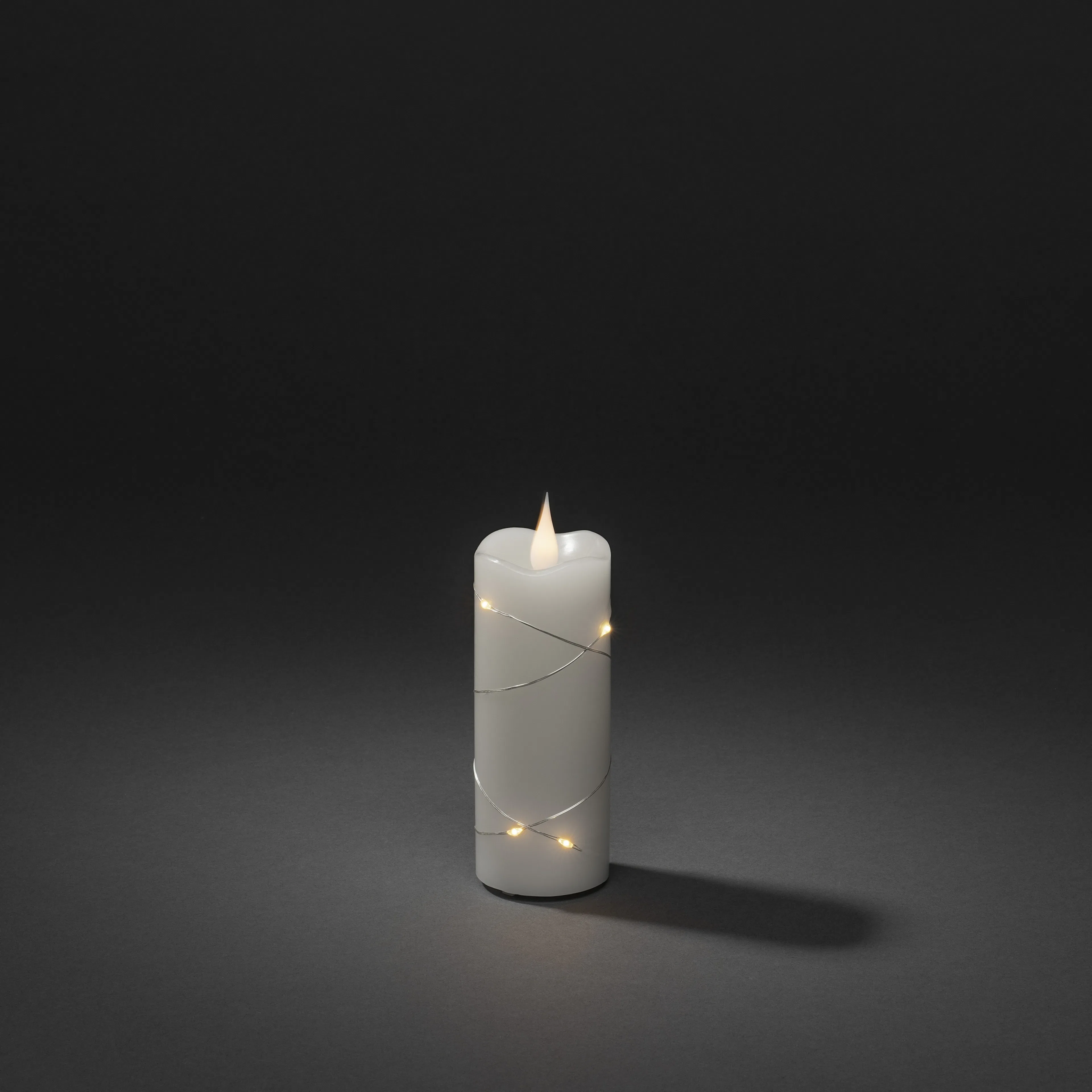 Vaxljus Gnosjö Konstsmide Micro-LED 1824-26 2xAA Batteriljus