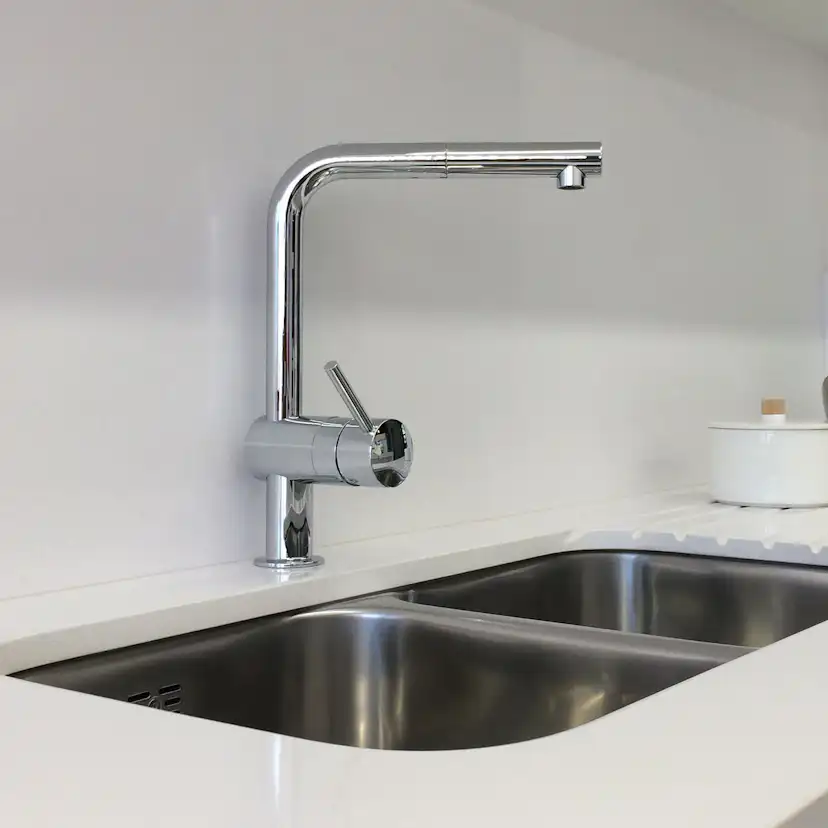 Köksblandare Grohe Minta 32168 Engreppsblandare Krom med Svängbar Pip & StarLight
