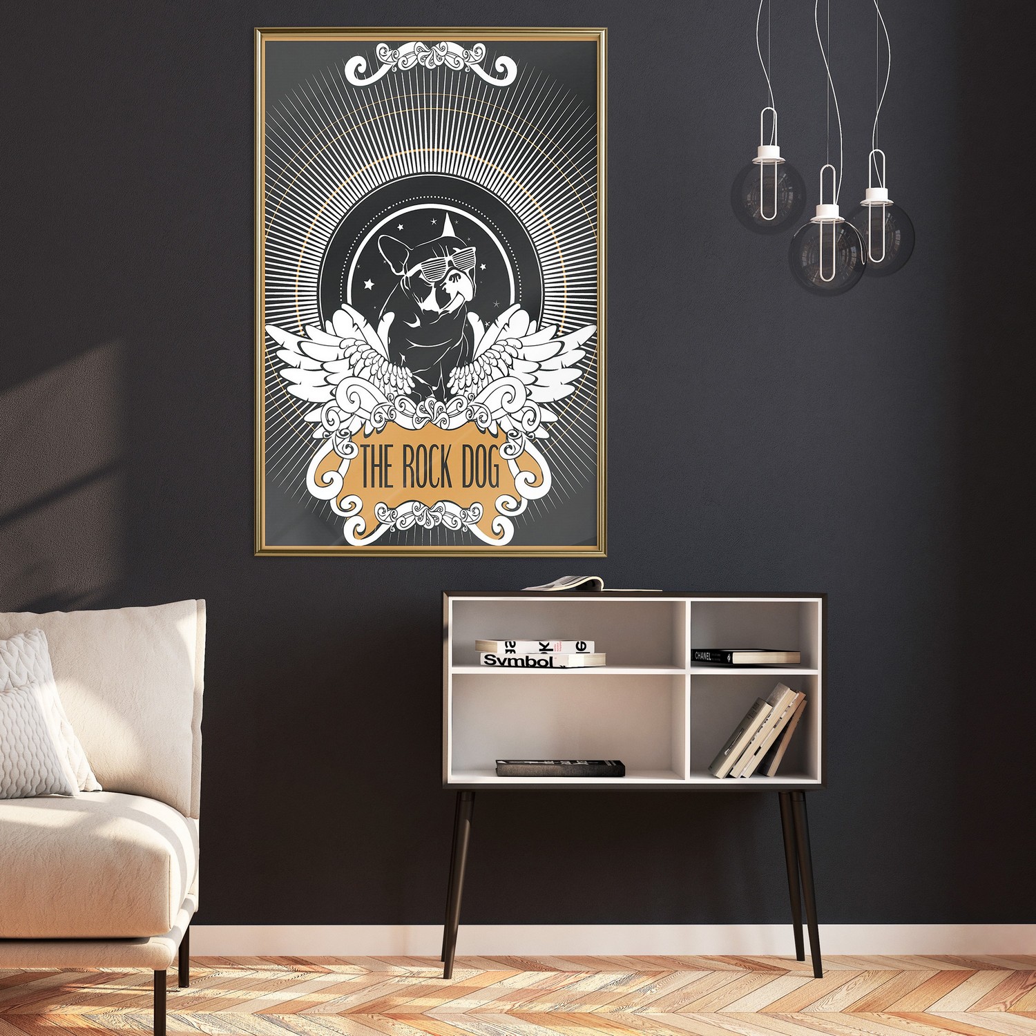 Poster Artgeist Affisch The Rock Dog