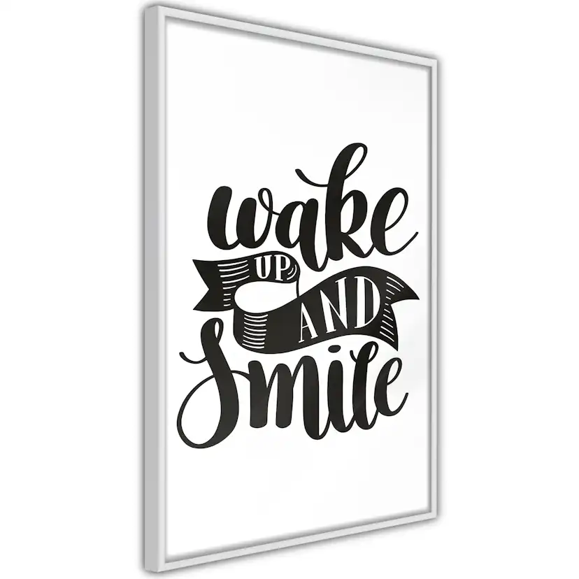 Poster Artgeist Affisch Wake up and Smile